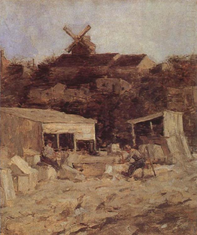 Quarry at Montmartre, Matthijs Maris